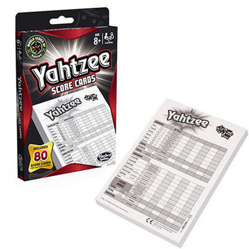 Yahtzee Game Score Pad