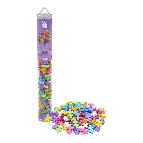 Pastel Mix Puzzle Tube Plus Plus 100 Pieces Tube | PP4025