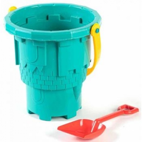 Beach Life Beach Bucket Castle 19cm With Spade - AA500499