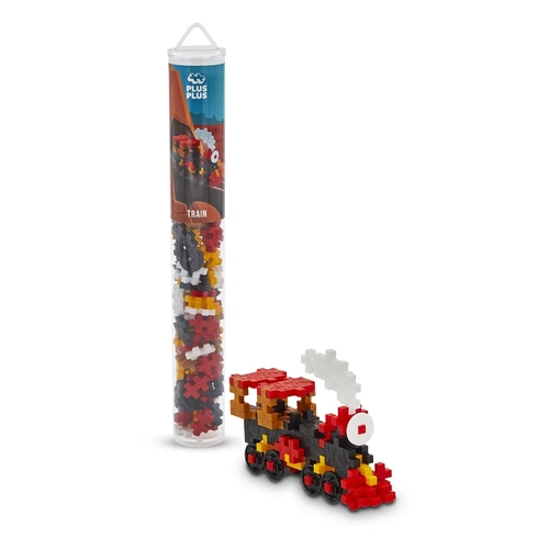 Train Puzzle Tube Plus Plus 100 Pieces Tube | PP4285