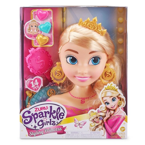 ZURU Sparkle Girlz Styling Head With Accessories