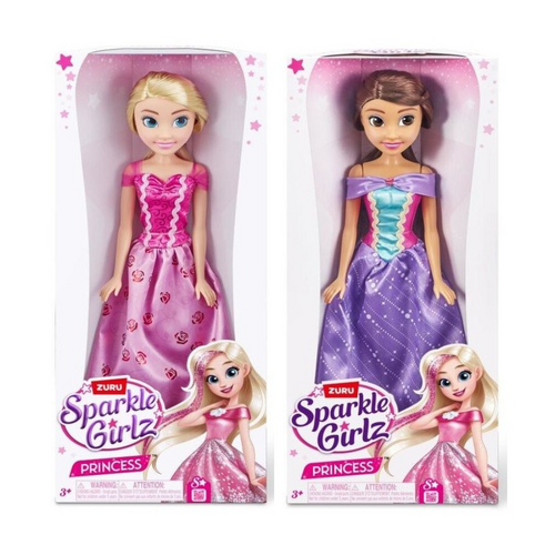 Zuru Sparkle Girlz 18in Princess Doll Assorted - AZT10049