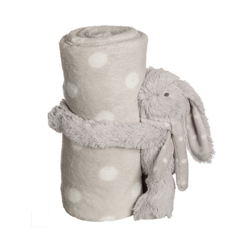 Snuggle Pets Toy With Blanket - Bunny