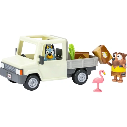 Bluey Tradie Ute Bluey & Sparky - MOO18060