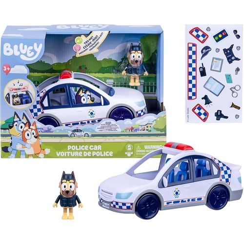 Bluey Police Car Lights & Sounds Toy - MOO19202