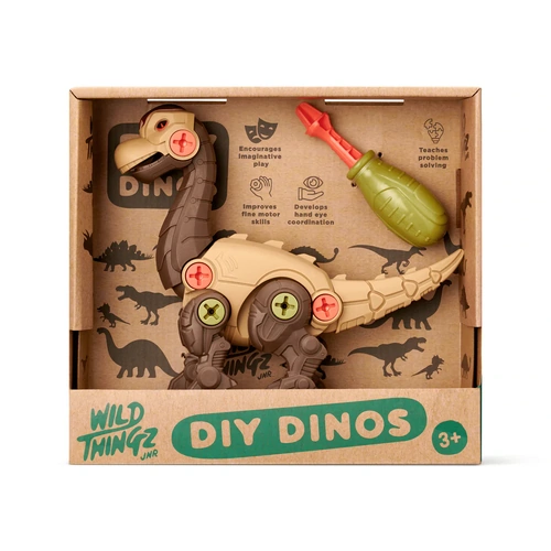 Wild Thingz JNR DIY Dino Building Kit - Brachiosaurus