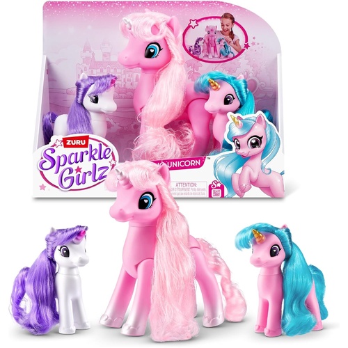 ZURU Sparkle Girlz Unicorns 3 Pack