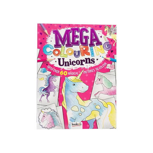 Kids Activity MEGA Colouring Book - Unicorns