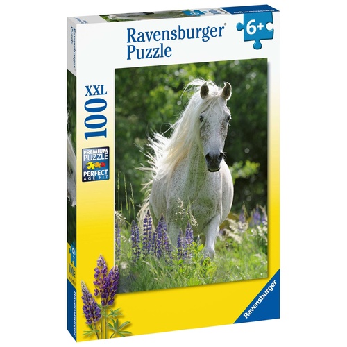 Ravensburger - Horse in Flowers Puzzle 100 Pieces