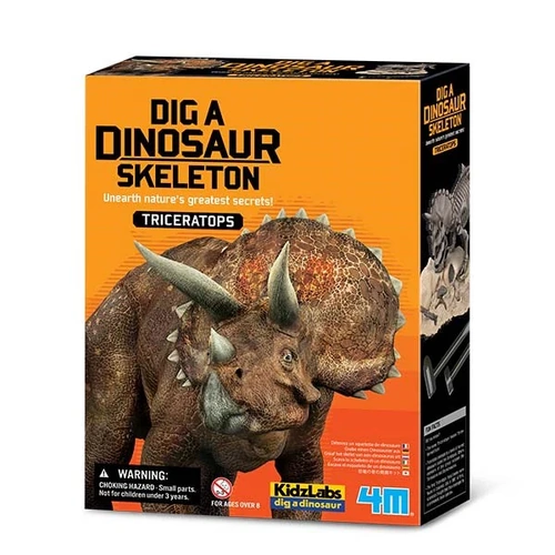 Dig A Dinosaur Skeleton Triceratops Excavation Kit - FSG3228
