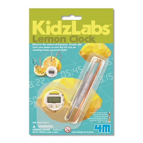 Kidzlabs Lemon Clock Science Kit 