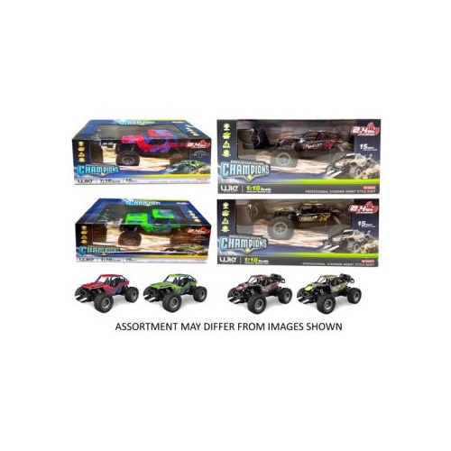 Radio Control 1:18 Off Road Vehicle With Lights - AA500122