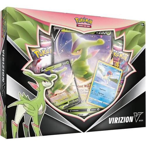 Pokemon TCG Virizion V Box Trading Card Game