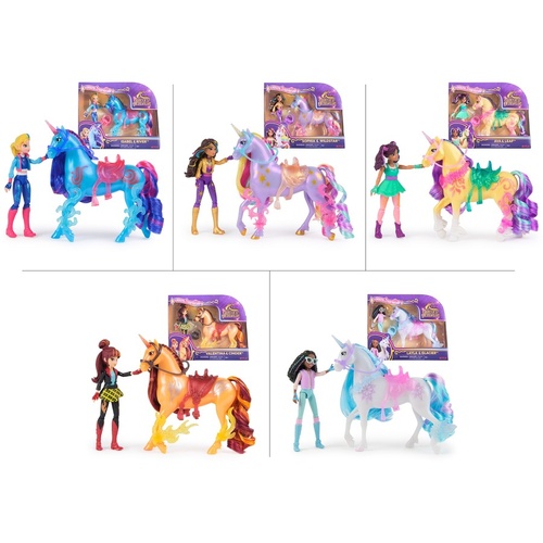 Unicorn Academy Small Doll And Unicorn Set Assorted Sets - SM6071175