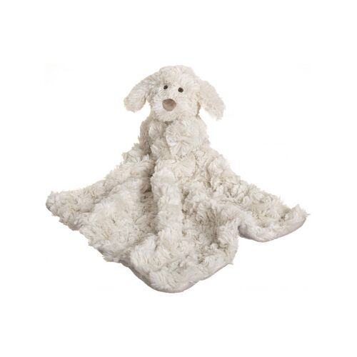 Plush Puppy Snuggle Blanket Toy - Grey