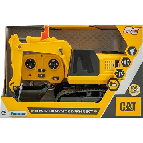 CAT Power Excavator Digger Remote Radio Control - FR83462
