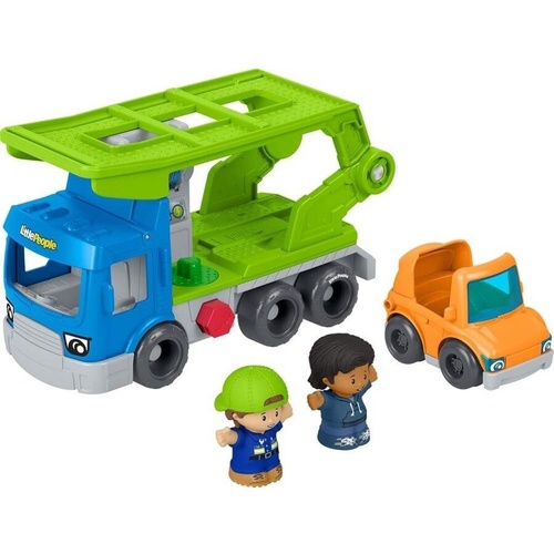 Fisher Price Little People Let's Go Hauler Truck Toy - MATJJY78