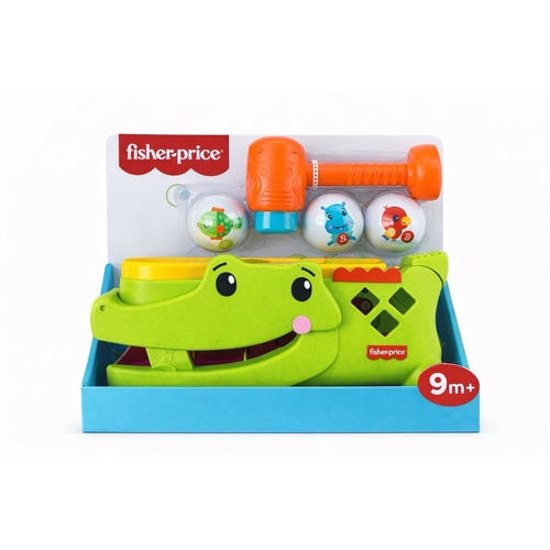 Fisher Price Tap & Roll Alligator Interactive Toy Set - MATJLB94