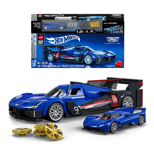 Hot Wheels Mega Bloks Speed Cadillac 236 Pieces Building Blocks - MATJFR89