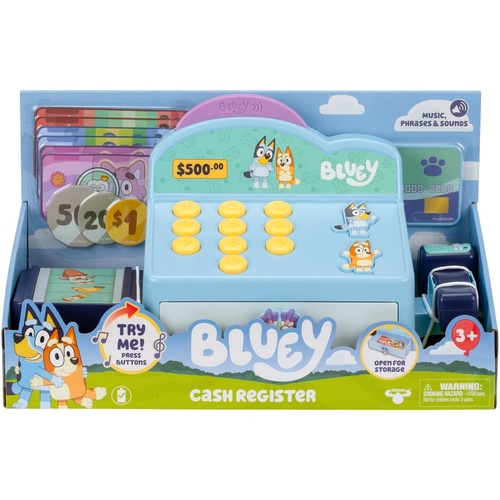 Bluey Check Out Cash Register Game Toy - MOO17663
