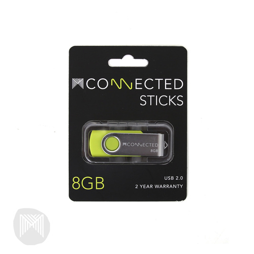 MConnected 8GB USB Flash Drive - Green