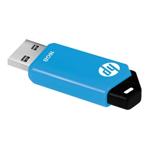 HP v150w 16GB USB2.0 Flash Drive. Sliding Capless Design Affordable Storage Solution
