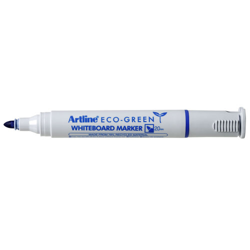 Artline 527 Eco Whiteboard Marker 2mm Bullet Nib Blue 12 Pack - 157503