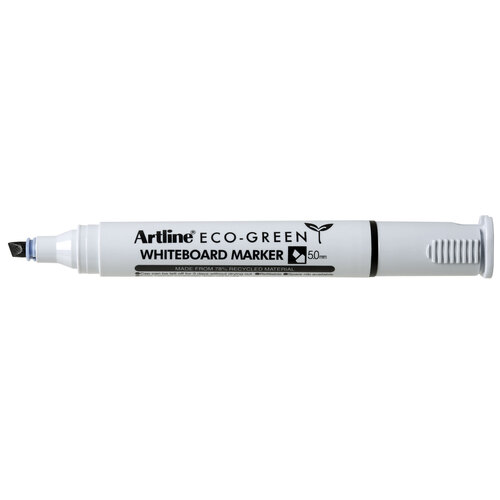 Artline 529 Eco Whiteboard Marker 5mm Chisel Nib Black 12 Pack - 159501