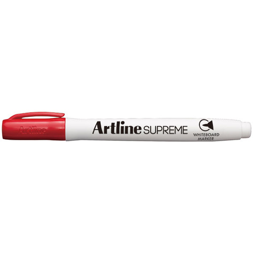 Artline Supreme Whiteboard Marker 1.5mm Bullet Tip Red - 105102