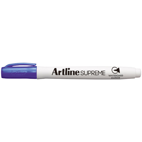 Artline Supreme Whiteboard Marker 1.5mm Bullet Tip Purple - 105106