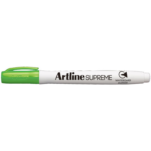 Artline Supreme Whiteboard Marker 1.5mm Bullet Tip Lime Green - 105114