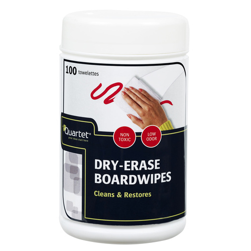 Quartet Premium Whiteboard Dry Erase Wipes - Pack 100