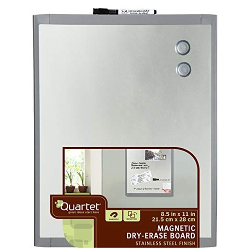 Quartet Dry Erase Magnetic Board 220 X 280mm - Silver